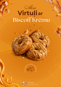 Mini virtuļi ar Biscoff cepumu krēmu