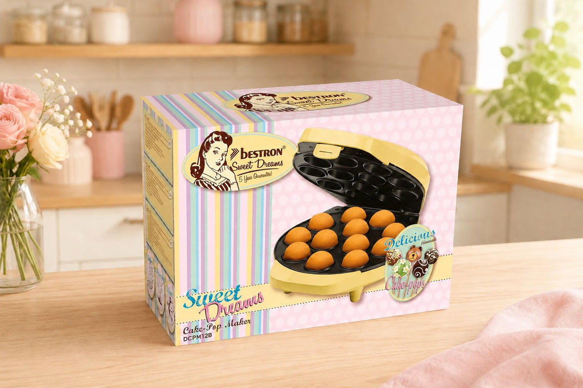 Bestron Cake Pop panna, dzeltenā krāsā