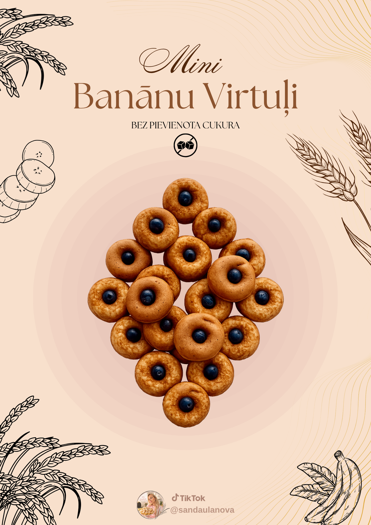 Veselīgie Banānu virtuļi